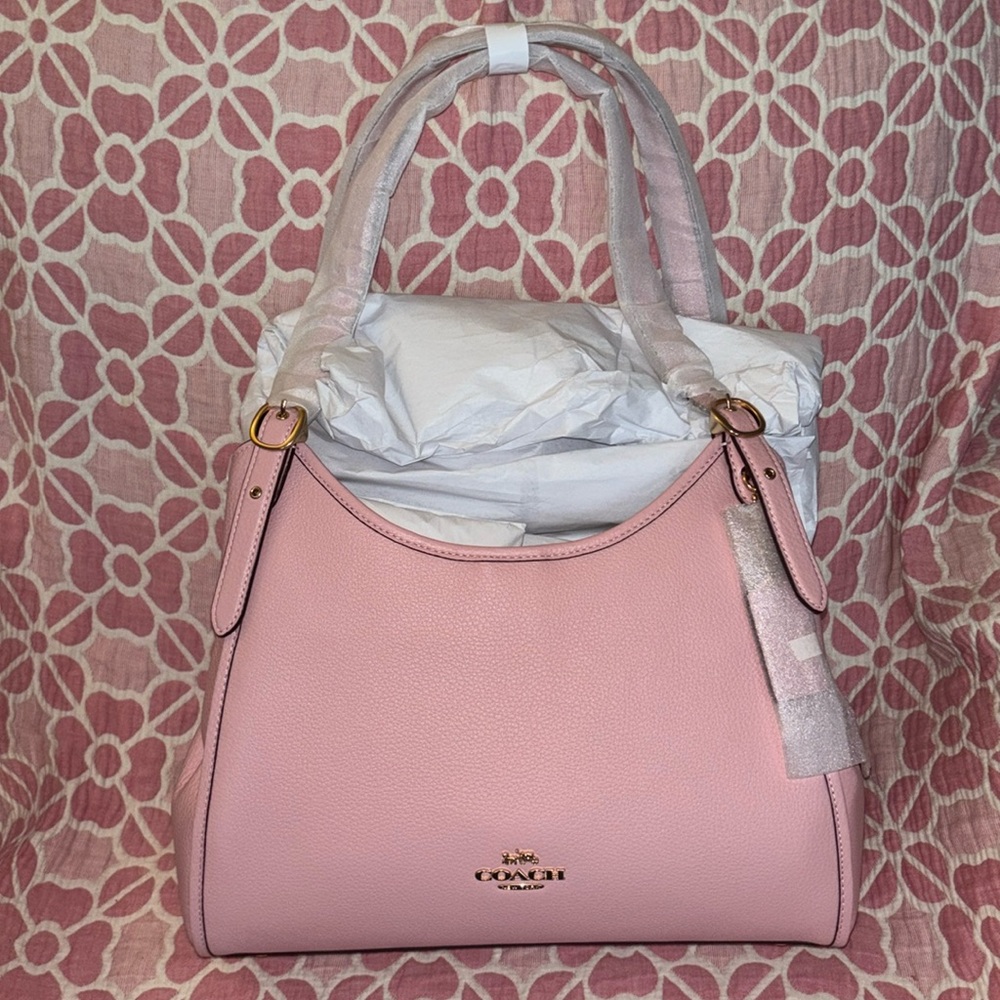 NWT Coach Erin Powder Pink Shoulder Bag